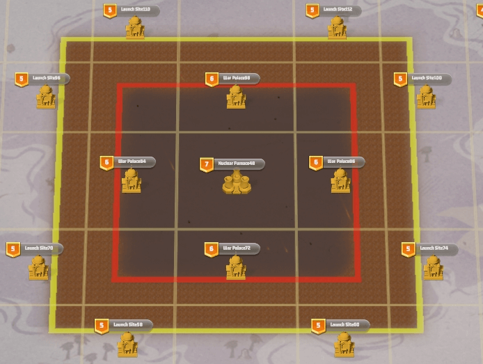 争奪段階で議事堂周辺の隕鉄を採集する