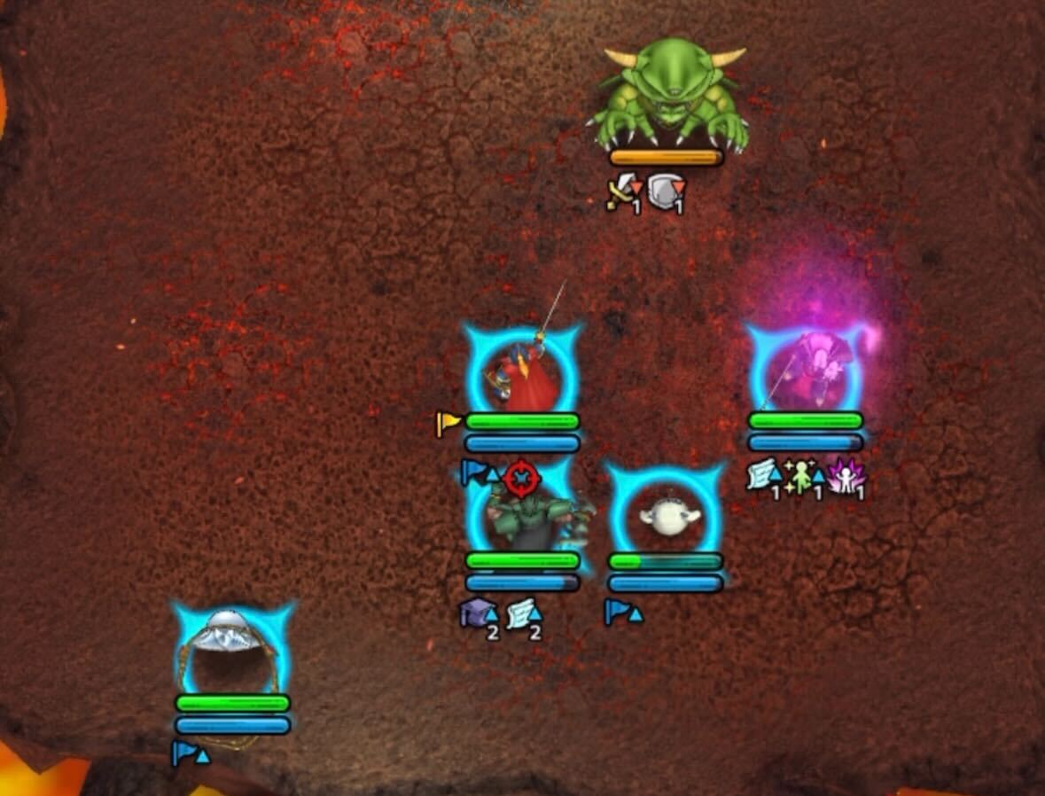 1ターン目に攻撃力・守備力ダウンを入れる