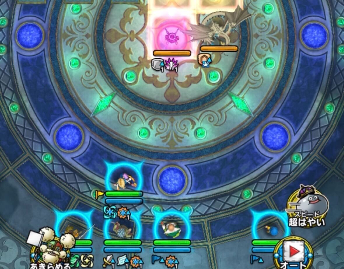 守り人ナインの攻撃はミレーユが受ける