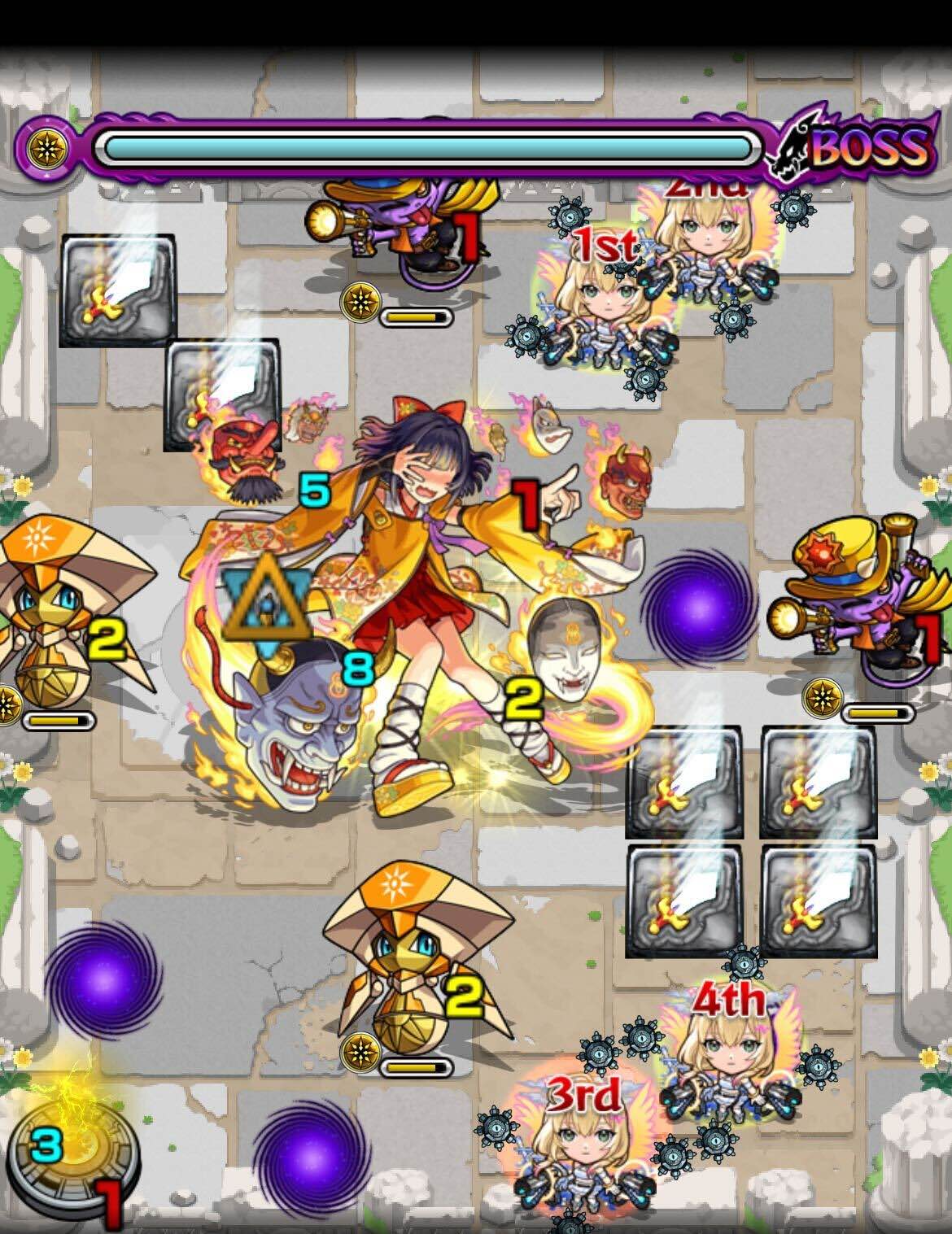 のっぺらぼう ステージ