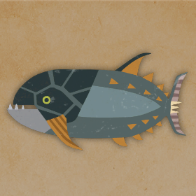 大食いマグロ画像