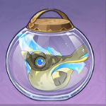 擬似キラキラツノ魚画像