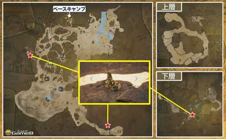 コットウサカズキガニの場所マップ