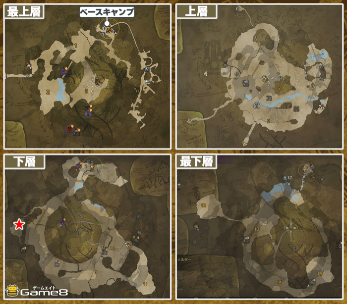 黒ずんだ骨の化石竜都