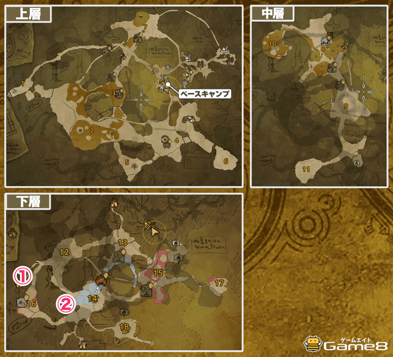 油涌き谷は8種類釣れる