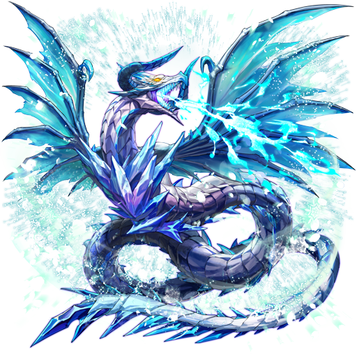 オセロニアの［氷結の蛇龍］ピュートーンの画像