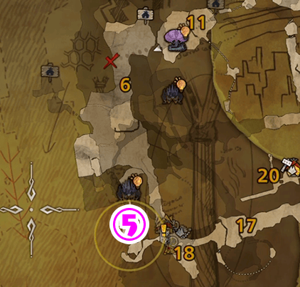 氷霧の断崖キャンプ⑤