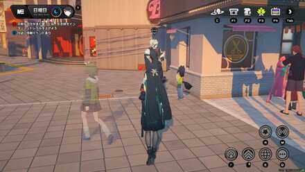 ルミナスクエアの美容院横の画像