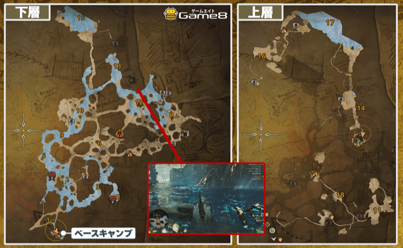 緋の森12のマップ画像