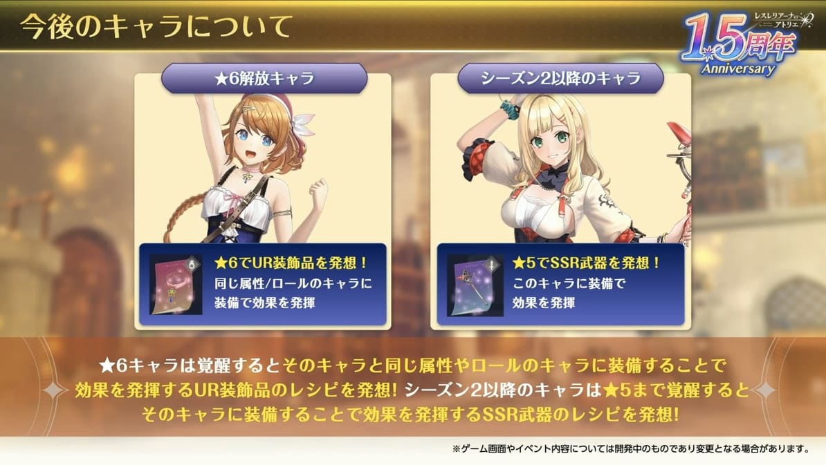 今後のキャラ２