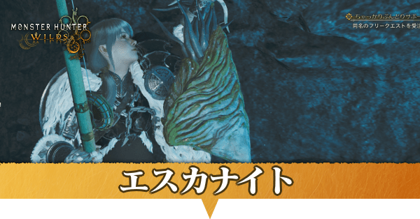 エスカナイトはどこにいる？捕獲方法