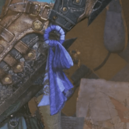 希望のスカーフ・青画像