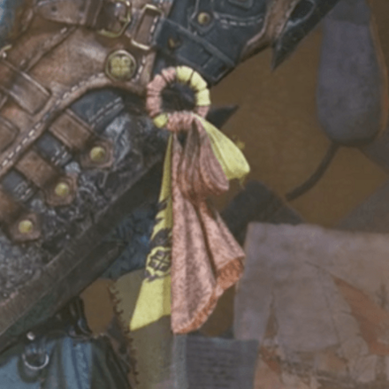 希望のスカーフ・黄画像