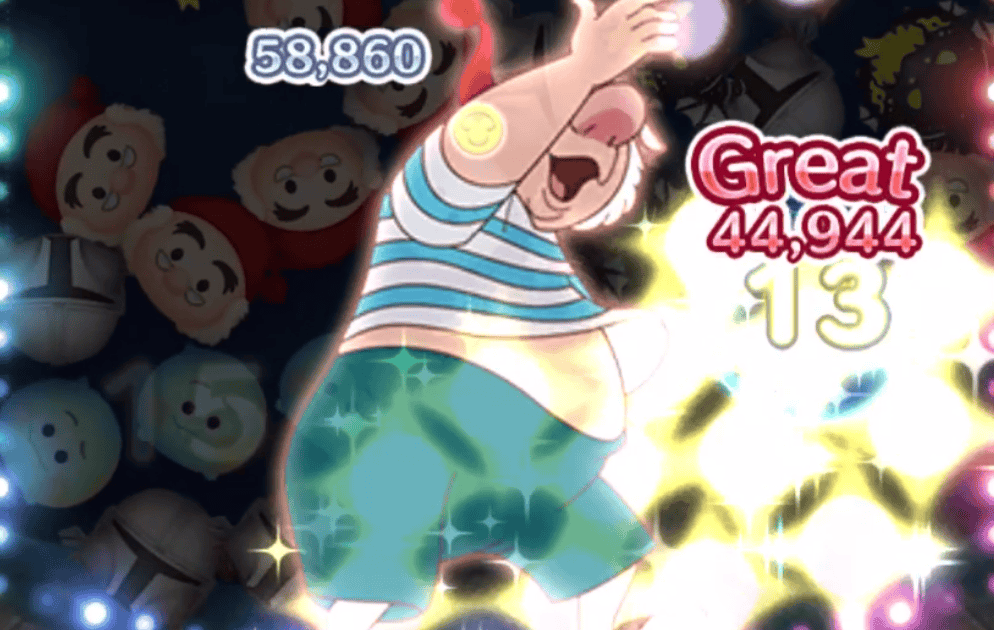 少しの間オートでツムを消す