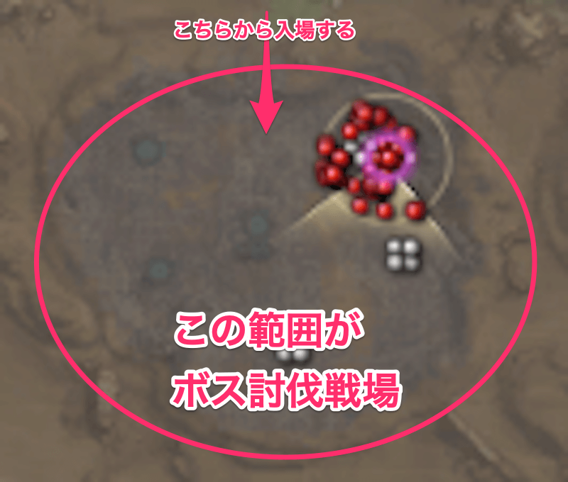 ボス討伐戦場