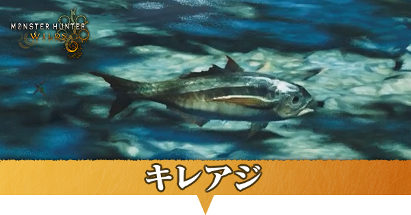 キレアジはどこにいる？捕獲方法