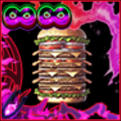 クインタプルインフィニティバーガー画像