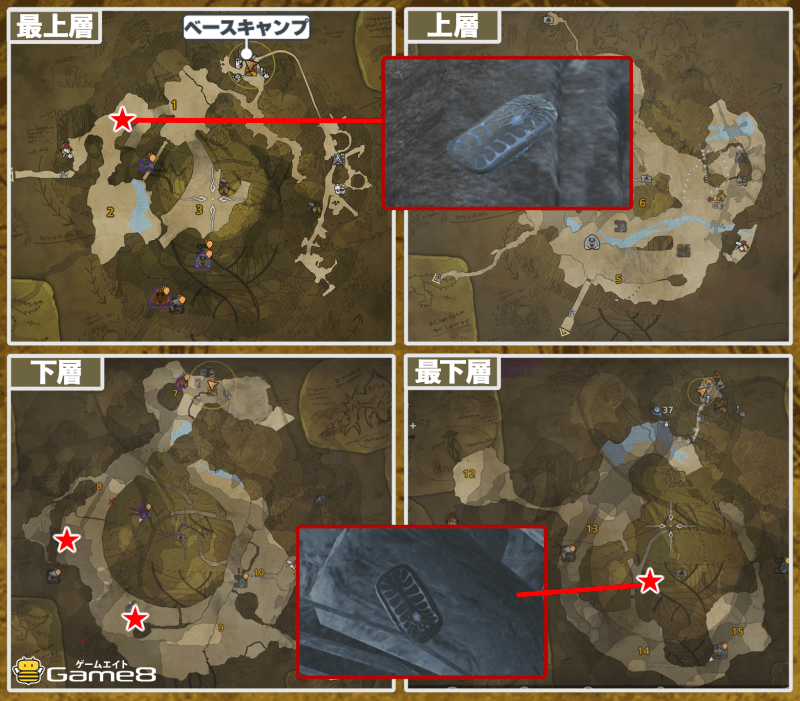 ギョムドンの出現場所