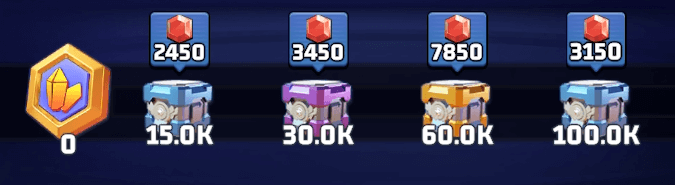 隕鉄報酬とランキング報酬を受け取る