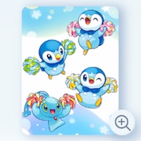 マナフィ＆ポッチャマ