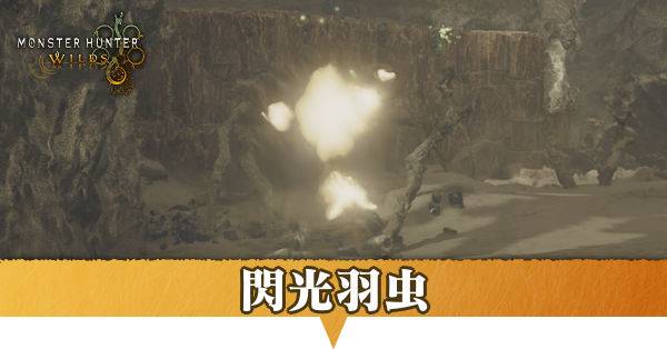 閃光羽虫はどこにいる？捕獲方法