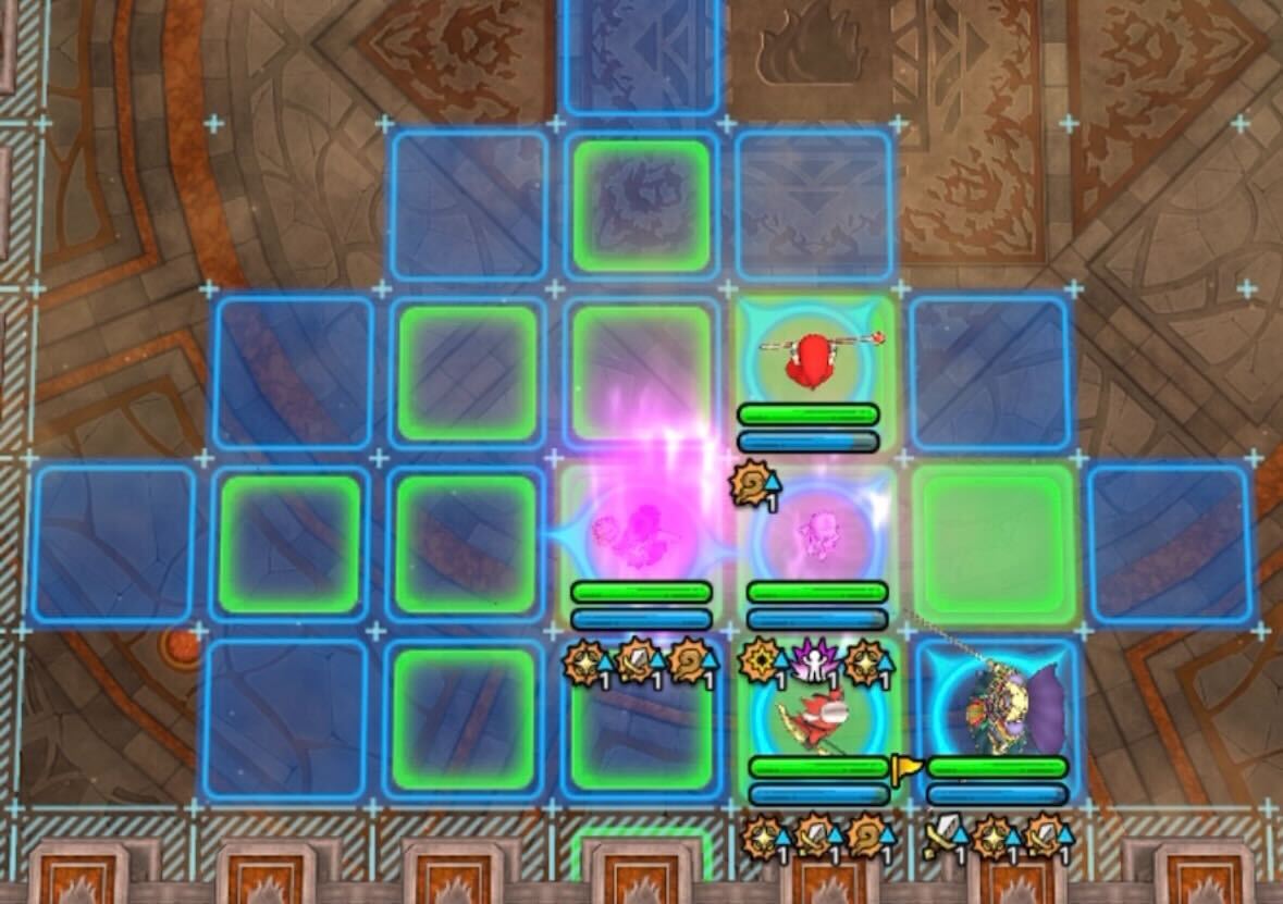 天地のベールで呪文耐性を上げておく