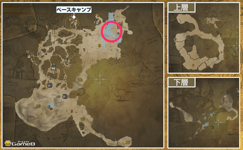 クロカゼカケリの場所