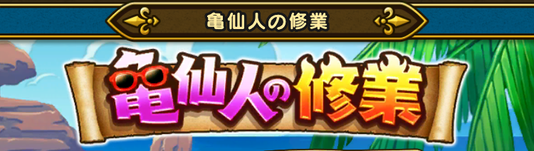 亀仙人の修行