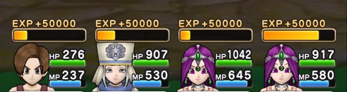 亀仙流大王の経験値