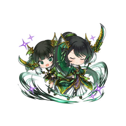 万嵐天翔 関羽の覚醒前イラスト