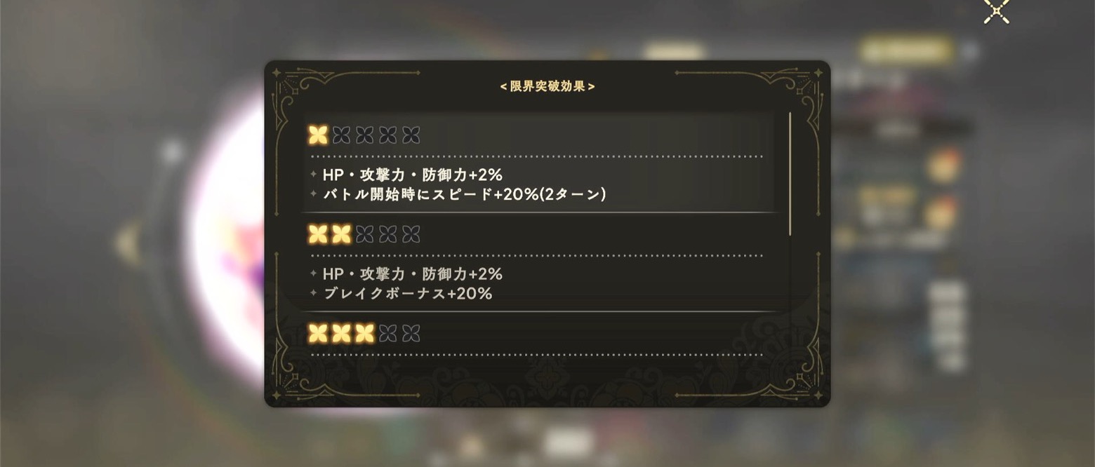 限界突破