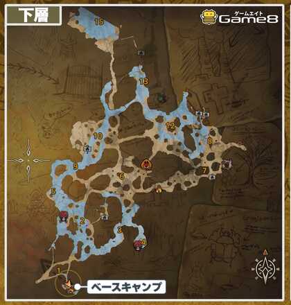 緋の森マッピング完成版