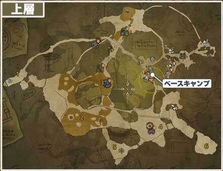 油湧き谷マッピング完成