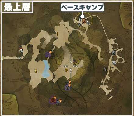 竜都の跡形マッピング完成