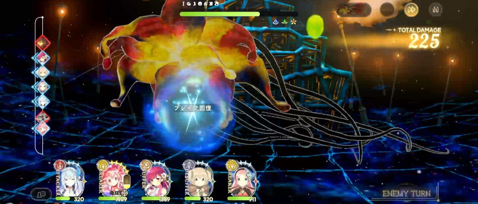 ブレイク回復
