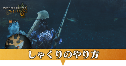 しゃくりのやり方