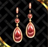 真紅のピアスアイコン