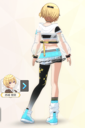 【スポーティクリア】西城樹里の画像