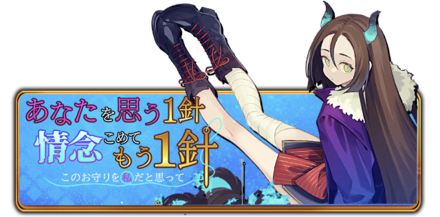 あなたを思う１針　情念こめてもう１針 このお守りを私だと思っての画像