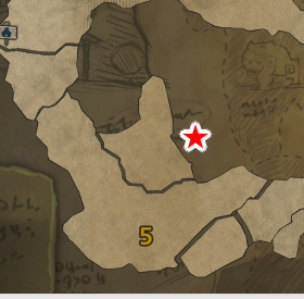 隔ての砂原落石8