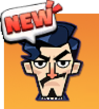 スタンプ：紳士登場