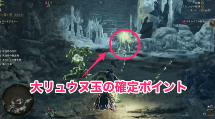 リュウヌ玉確定