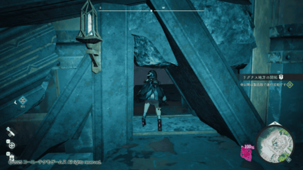 しゃがみで進む