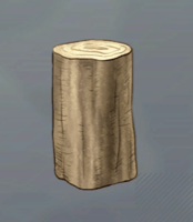 丈夫な丸太画像