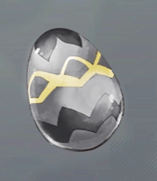 怪鳥の黒卵画像