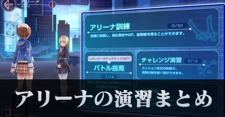 アリーナの演習まとめアイキャッチ