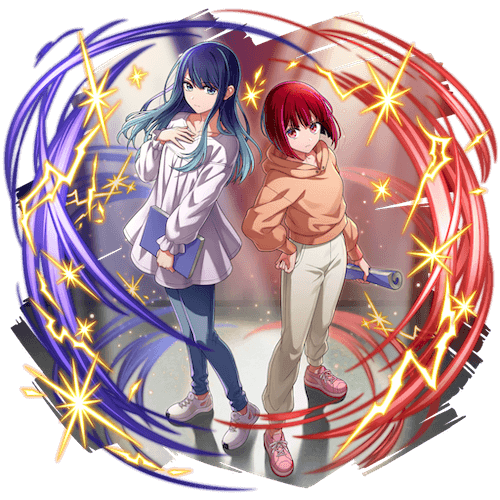 オセロニアの［競演］有馬かな＆黒川あかねの画像
