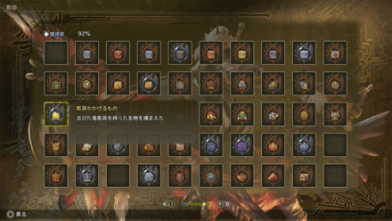 トロフィー＆勲章