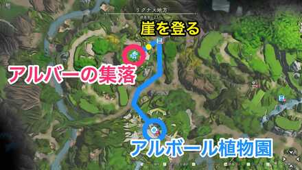 アルバーの集落