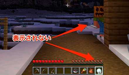 プレイヤーロケーターバー隠れる